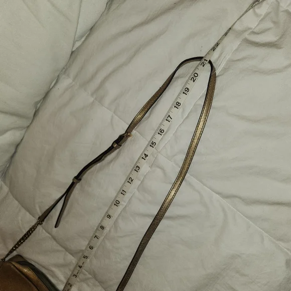 Michael Kors Gold Crossbody Bag - Picture 7 of 10